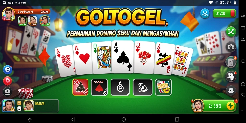 Tampilan gameplay GOLTOGEL yang menyenangkan dan interaktif.