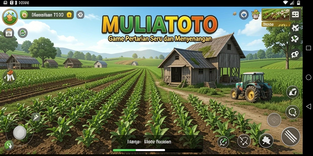 Tampilan gameplay seru dan interaktif di MULIATOTO.