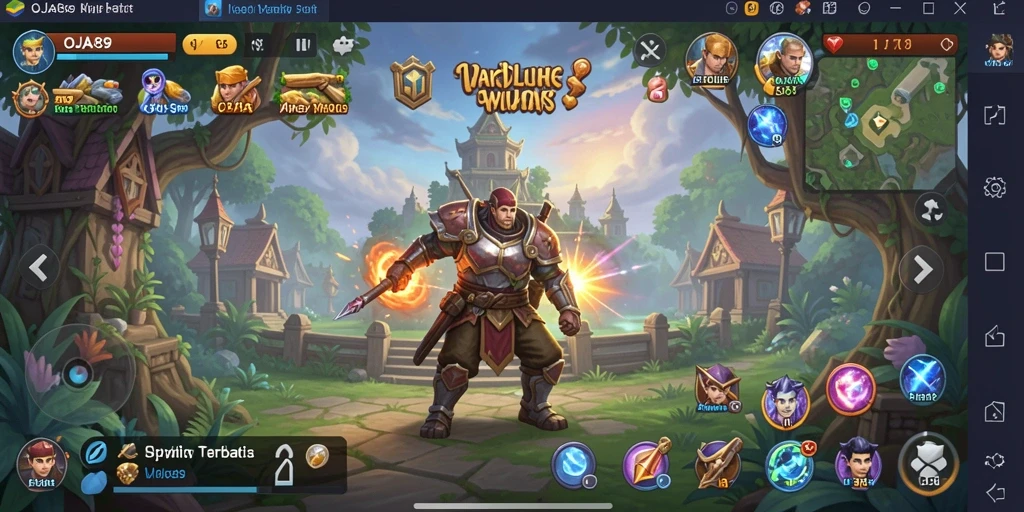 Screenshot utama OJA89 menampilkan antarmuka aplikasi Utility yang mengagumkan.