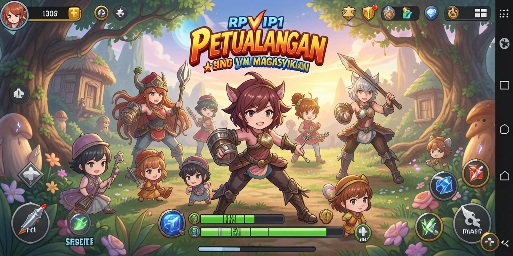 Tampilan menarik dari gameplay RPVIP1 yang penuh aksi.