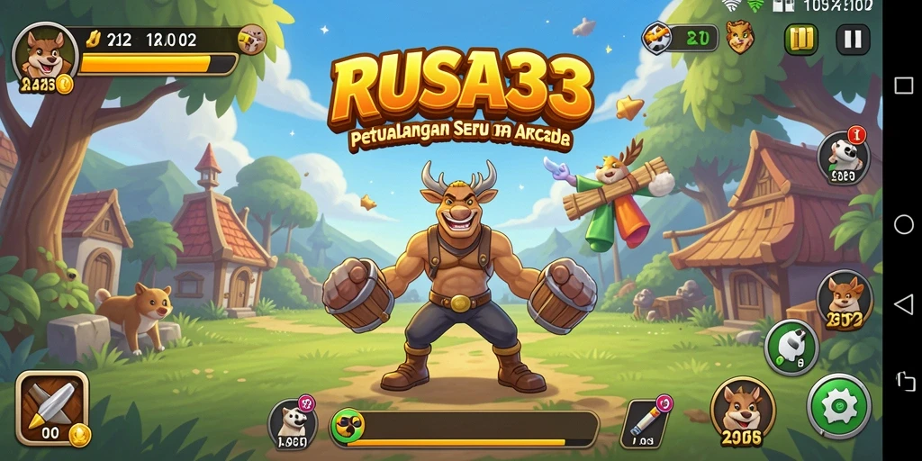 Tangkapan layar gameplay RUSA33 yang menampilkan aksi seru.