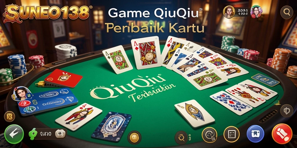Screenshot permainan QiuQiu penuh aksi dari SUNEO138.