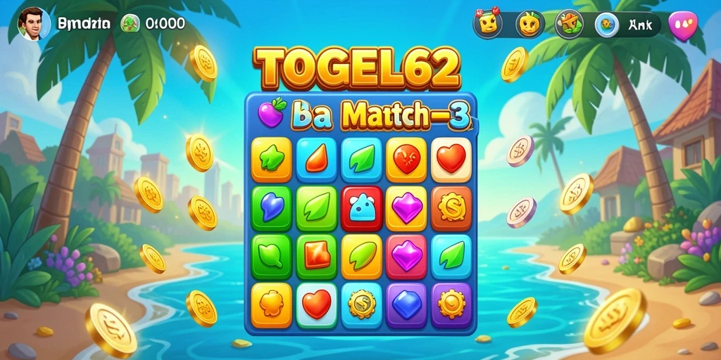 Tampilan menarik dari gameplay TOGEL62 yang seru dan penuh warna.