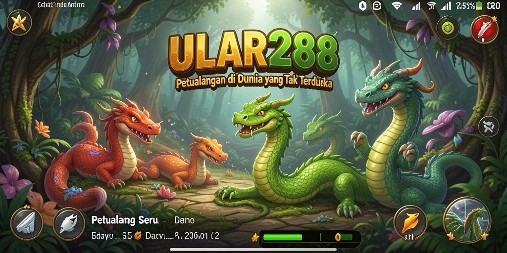 Gameplay ULAR288 yang menegangkan dan penuh petualangan.