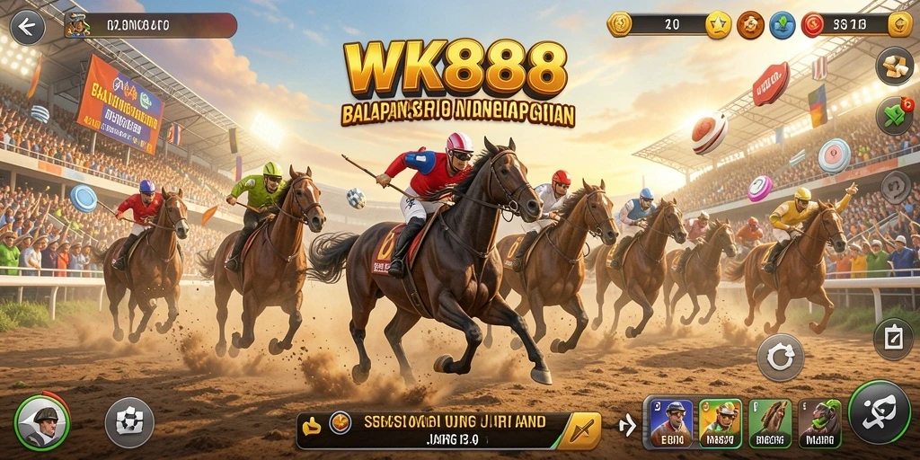 Tampilan gameplay WK888 yang mendebarkan dan grafis menawan.