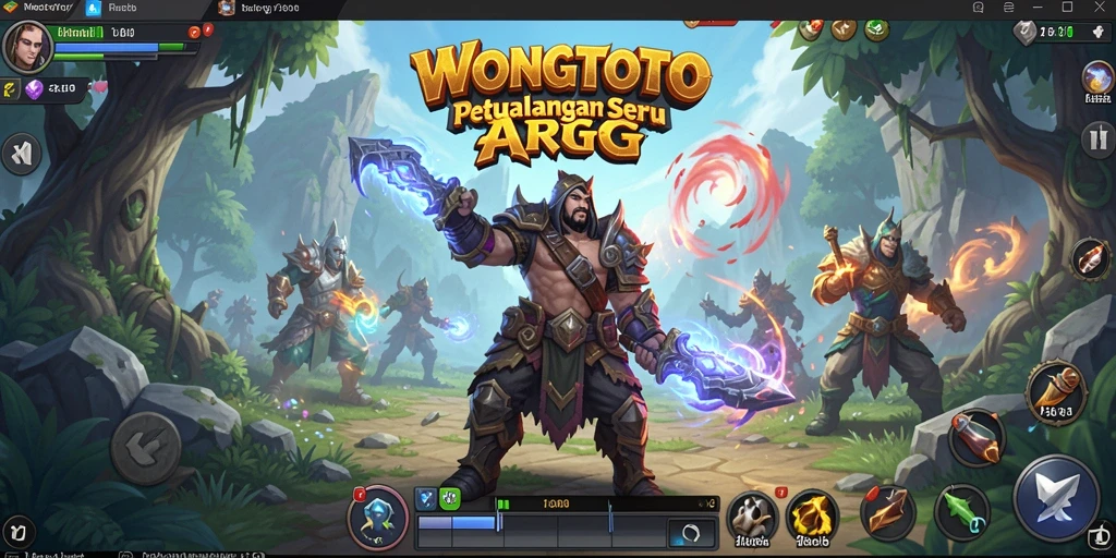 Gameplay seru di dunia fantasi WONGTOTO.